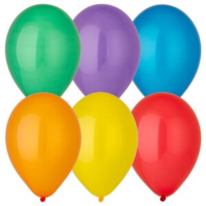 Воздушные шары  МИКС кристал 100 шт 1101-0241