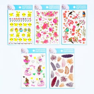 Переводные картинки для яиц Пасхальные 3 МИКС 4209272