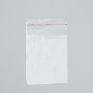 Пакет БОПП с клеевым клапаном 10х12/3,5см 25мкм 6912418