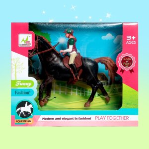 Набор игровой Лошадка с куклой с аксессуарами 4387966