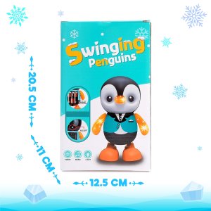 Игрушка Пингвиненок работает от батареек танцует cвет звук 4669854