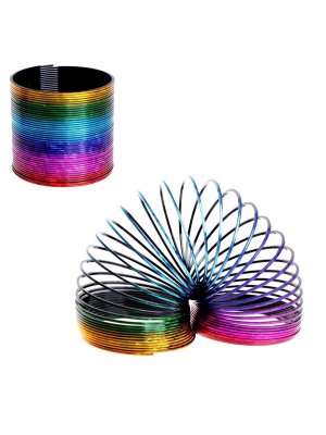 Пружинка радуга блеск голография 326186