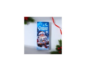 Открытка с местом под шоколадку С новым годом 9779954