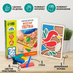 Пластилиновые картинки Птичка 5573052