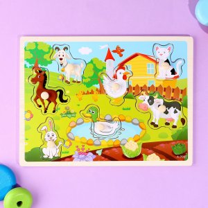 Рамка вкладыш Животные на ферме 2567241