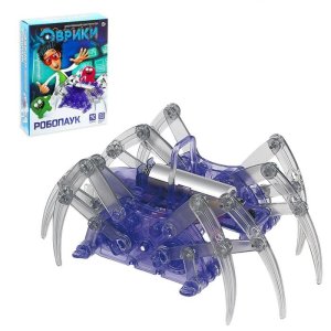 Эврики Конструктор Робопаук работает от батареек SL-7598   1925141