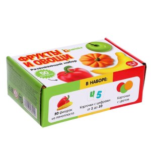 Развивающий набор Фрукты овощи 6243990