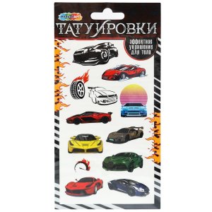 Тату Супер кары TAT-T-OO117-296-