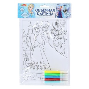 Объемная картина Снежная принцесса VMP-128147
