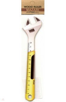 Линейка 12см дерево TOOLING M-9734