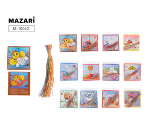 Набор для творч Ниткография M-10042