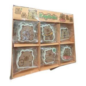 Ластик фигурный КАПИБАРА 3.5*4см термопл.резина 8112