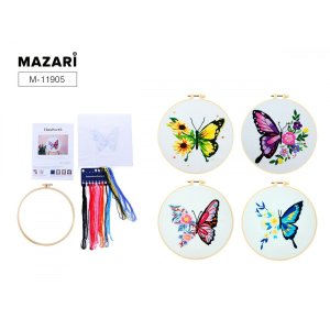 Набор для вышивания гладью 20 х 20 см M-11905