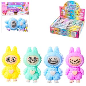 Игрушка антистресс ЗУБАСТИК 9х6 см 4 цвета в асс M-20544