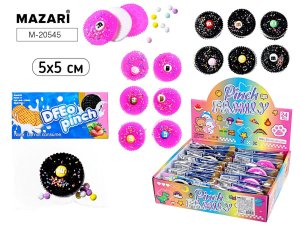 Игрушка антистресс ПЕЧЕНЬЕ 2 цвета 5х5 см M-20545