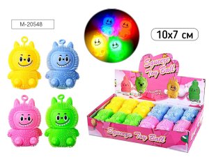 Игрушка антистресс ЗУБАСТИК 10х7 см 4 цвета в асс M-20548