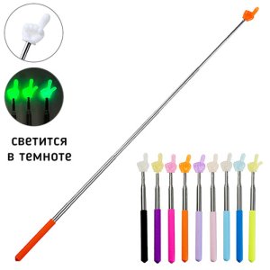 Указка телескопическая СВЕТЯЩАЯСЯ В ТЕМНОТЕ M-20513