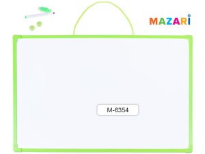 Доска магнитно маркерная 35х50 см двусторонняя M-6354