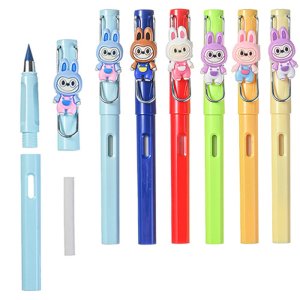 Набор вечных цветных карандашей ЗУБАСТИК, 6 цв., ПВХ-упаковка