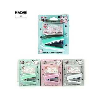 Набор КОТИК: степлер № 10 и скобы (500 шт.), блистерная упаковка с европодвесом