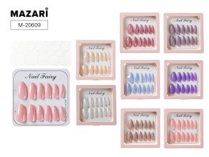 Ногти накладные ассорти 8 цветов M-20609