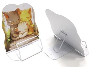 Подставка для книг КОТИКИ, 22.7*16.5 см, металл, ОПП- упаковка