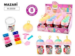 Тесто для лепки ICE CREAM 8 цветов M-20339