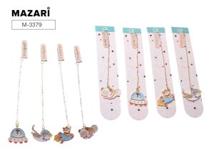 Закладка для книг металлическая ОПП- упаковка M-3379