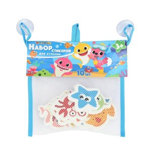 Набор стикеров EVA для ванны 10 шт в сетке SWL-BBS-NW