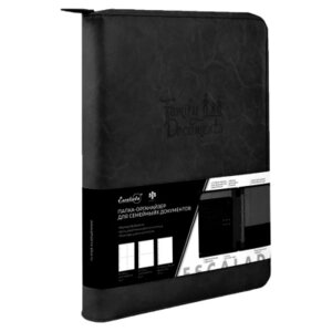 Папка органайзер А4+ Черная 52908