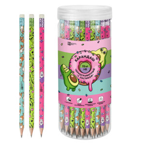 Карандаш ч/г Яркие будни асс 57469 