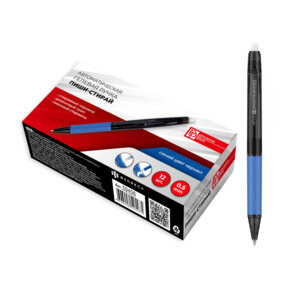 Авторучка гелевая Пиши Стирай Кнопка Клип механ 59406