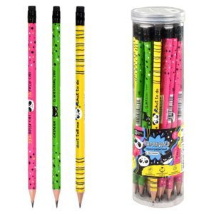 Карандаш ч/г HB Твой месседж 63683