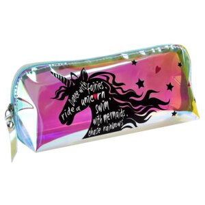 Пенал Черный единорог 61350