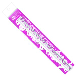 Линейка 20см пластик четырехгран Розовые конфеты 53118