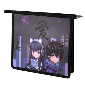 Папка для тетрадей А5 Кибер аниме пластик 69298