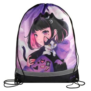 Мешок для обуви БРЮНЕТКА НА ЗАКАТЕ 36х48см 69191