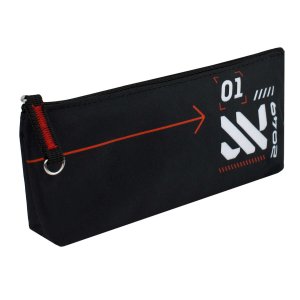 Пенал школьный Феникс+, арт.68413/ 30 ТЕХНО (без наполнения, 21х3,5х8 см, микрофибра на ПВХ-основе,