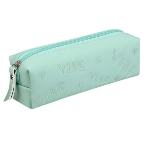 Пенал школьный Феникс+, арт.68967/ 24 МЕНТОЛОВЫЕ СЛОВА 19.5х5.5х6 см, искусственная кожа, молния, вы