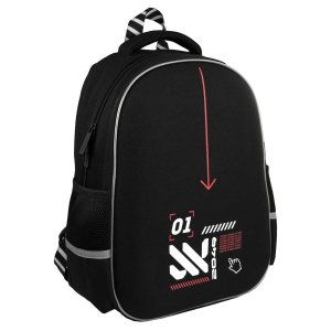 Ранец  ТЕХНО (27,5x37,5x14,5 см, полиэстер 68233