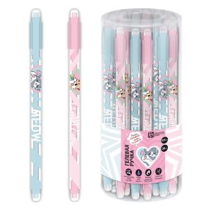 Ручка гелевая стираемая КОТИКИ И ДРУЗЬЯ асс 69528