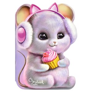 Тетрадь  40л Клетка МИЛЫЙ МЫШОНОК 64826