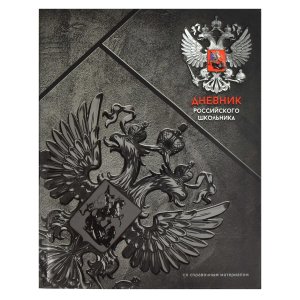 Дневник 1-11 российского школьника СЕРАЯ СИМВОЛИКА 66846