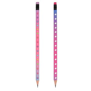 Карандаш чернографитный арт. 67813 / 36 КОТИКИ И СМАЙЛЫ (ПЭТ-тубус, 36 шт., ассорти, твердость грифе