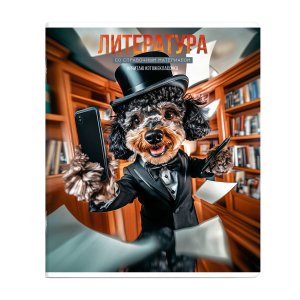 Тетрадь предм 48л Линия СЕЛФИ ЛИТЕРАТУРА 69847