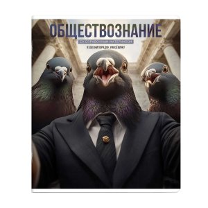 Тетрадь предм 48л Клетка СЕЛФИ ОБЩЕСТВОЗНАНИЕ 69848