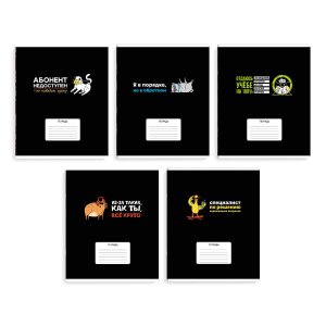 Тетрадь школьная ученическая, 24 л, клетка, арт. 70913/ 10 ГЕРОИ С ХАРАКТЕРОМ /А5+, мягкий переплёт