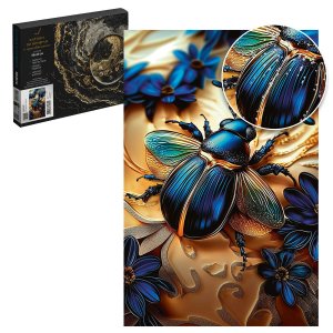 Картина по номерам с кристаллами СКАРАБЕЙ 71290