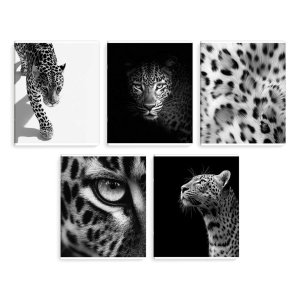 Тетрадь  48л Клетка МОНОХРОМНЫЙ ЛЕОПАРД 70925