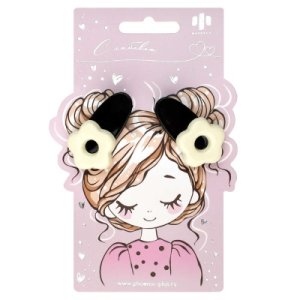 Набор заколок для волос Зажим ЦВЕТОЧКИ в наборе 2шт 4,1 см 71782